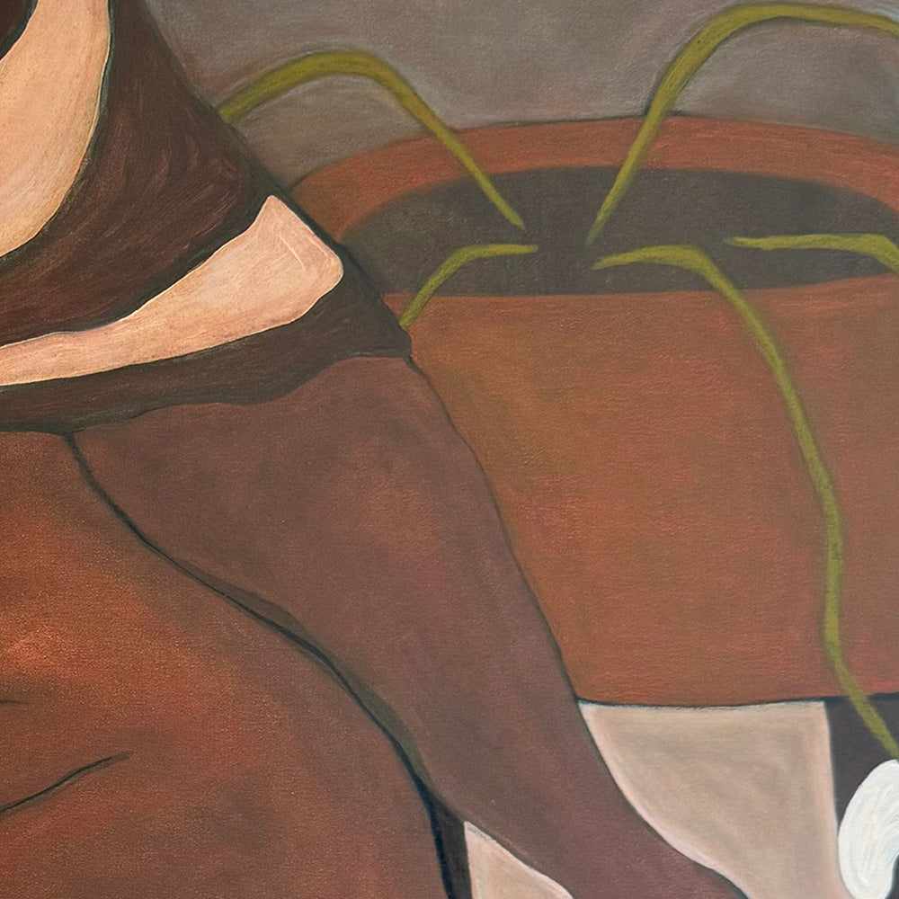 Painting by Cortney Herron