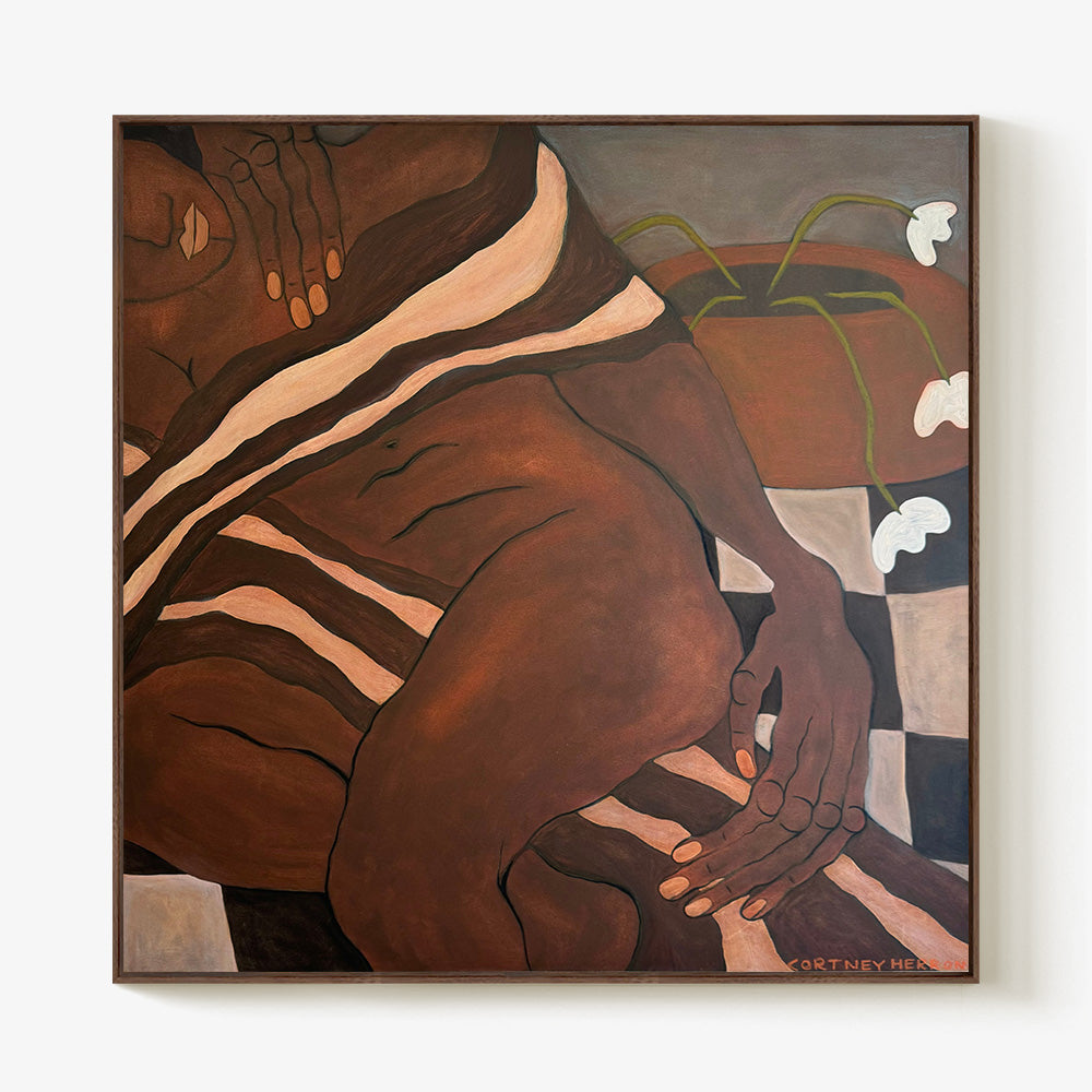 Painting by Cortney Herron