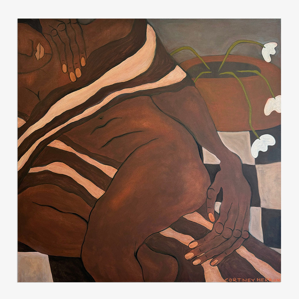 Painting by Cortney Herron