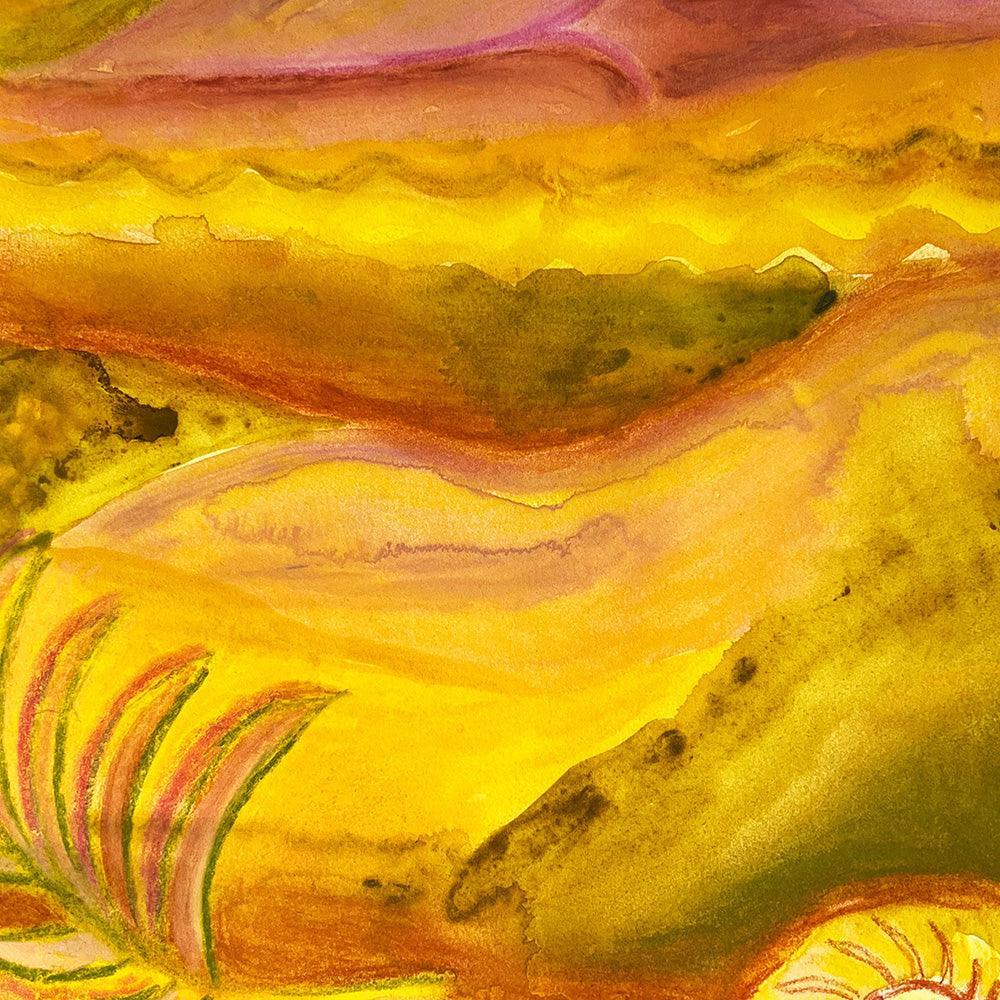 Painting by Hannah Carrick