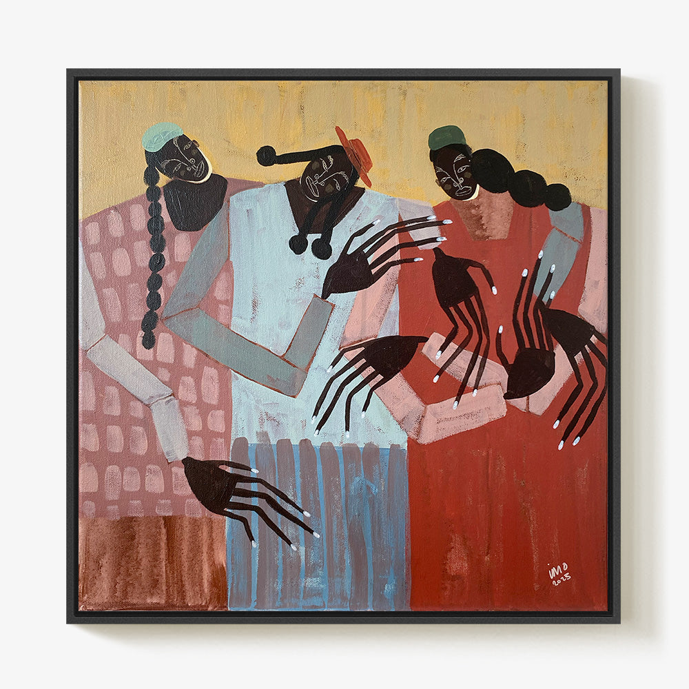 Painting by Ibi Meier-Oruitemeka