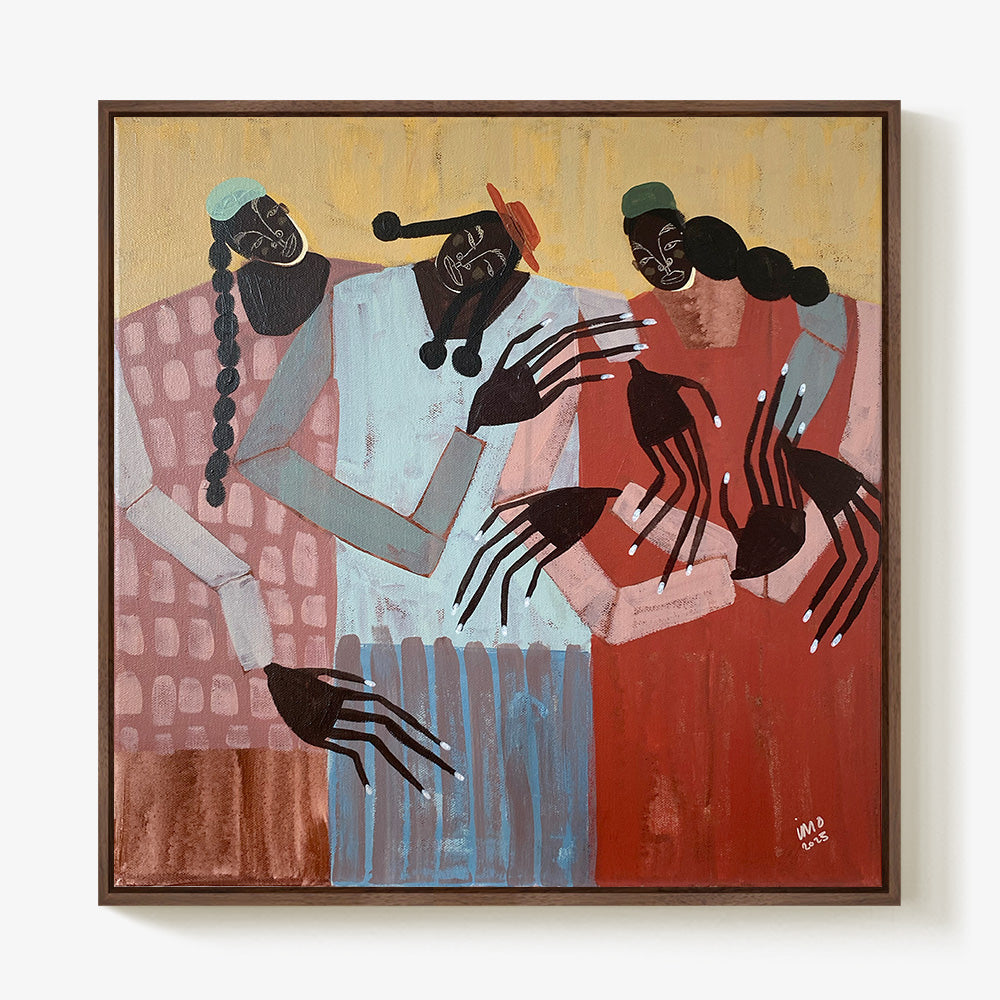 Painting by Ibi Meier-Oruitemeka