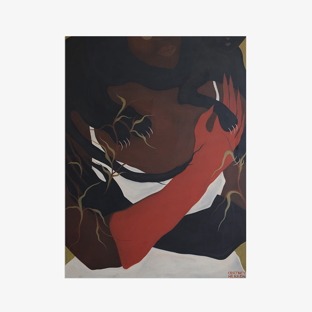 Painting by Cortney Herron