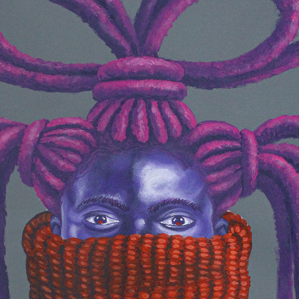 Painting by Qhamanande Maswana