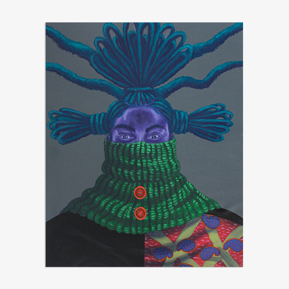 Painting by Qhamanande Maswana