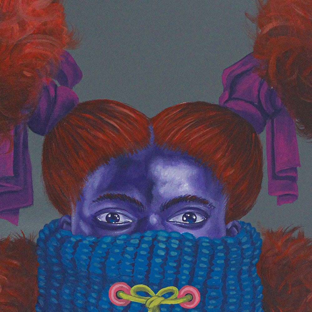 Painting by Qhamanande Maswana