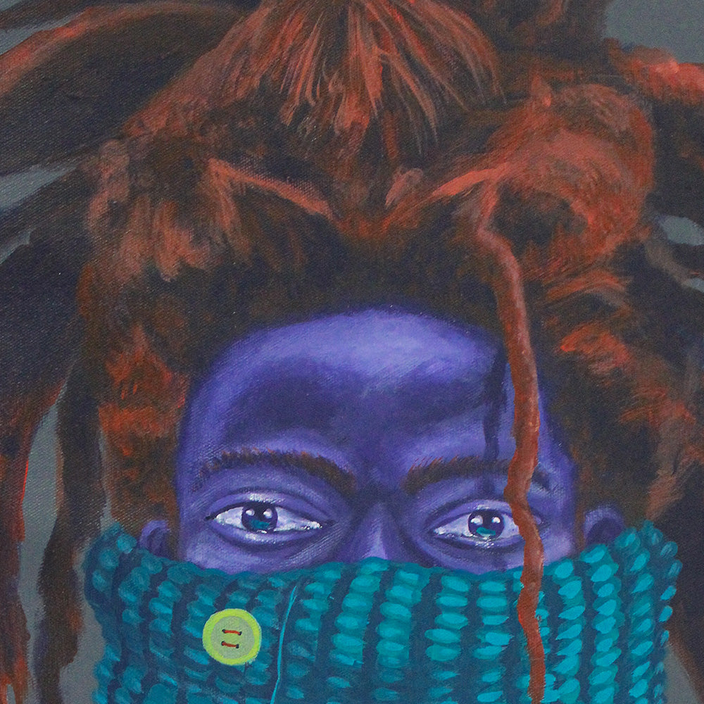 Painting by Qhamanande Maswana