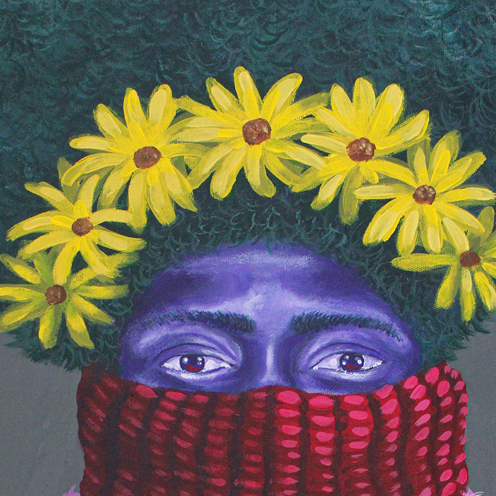 Painting by Qhamanande Maswana