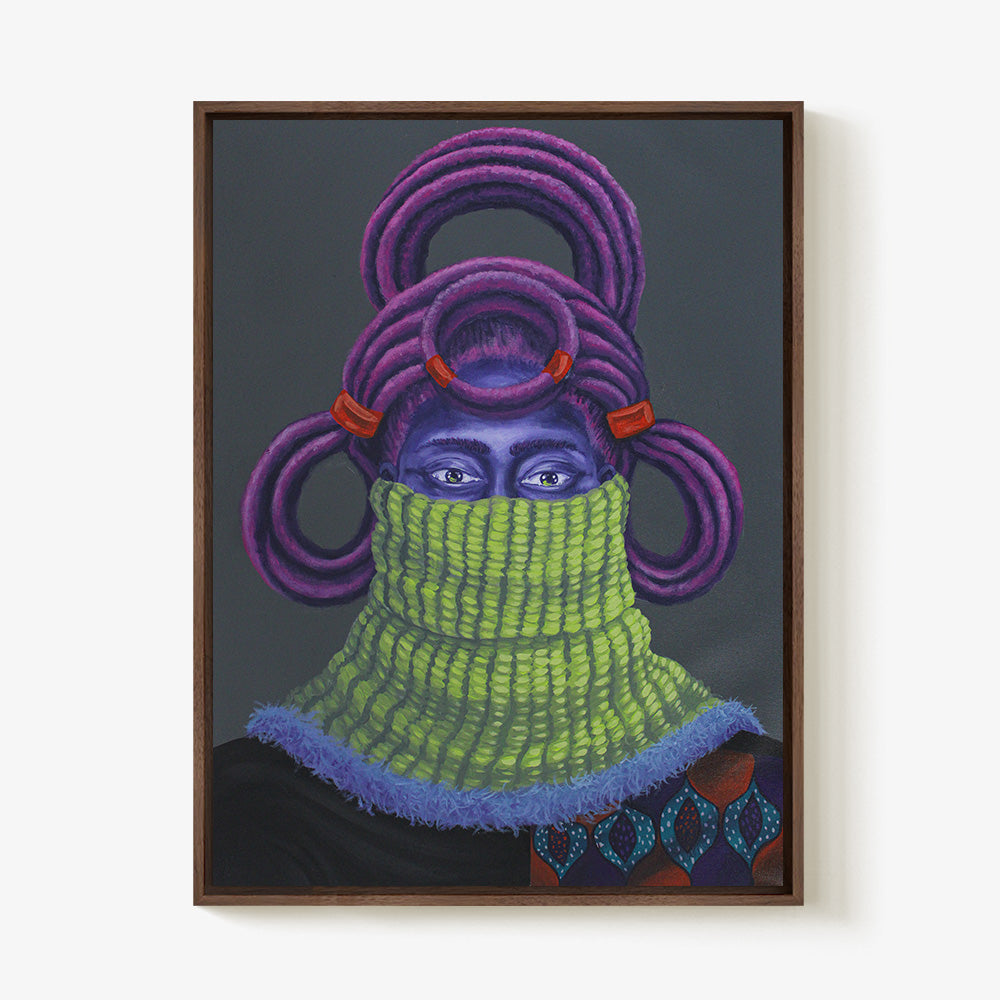 Painting by Qhamanande Maswana