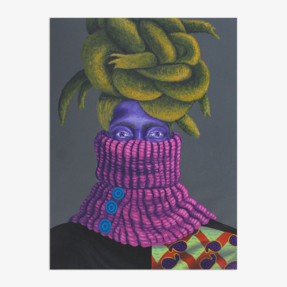 Painting by Qhamanande Maswana