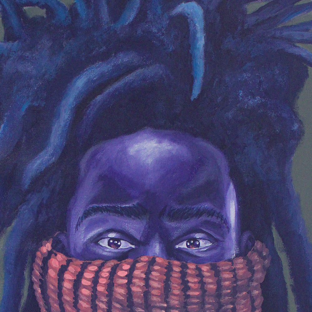 Painting by Qhamanande Maswana