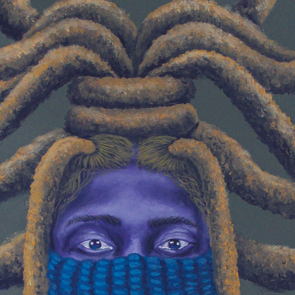 Painting by Qhamanande Maswana