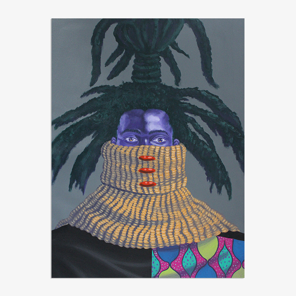 Painting by Qhamanande Maswana