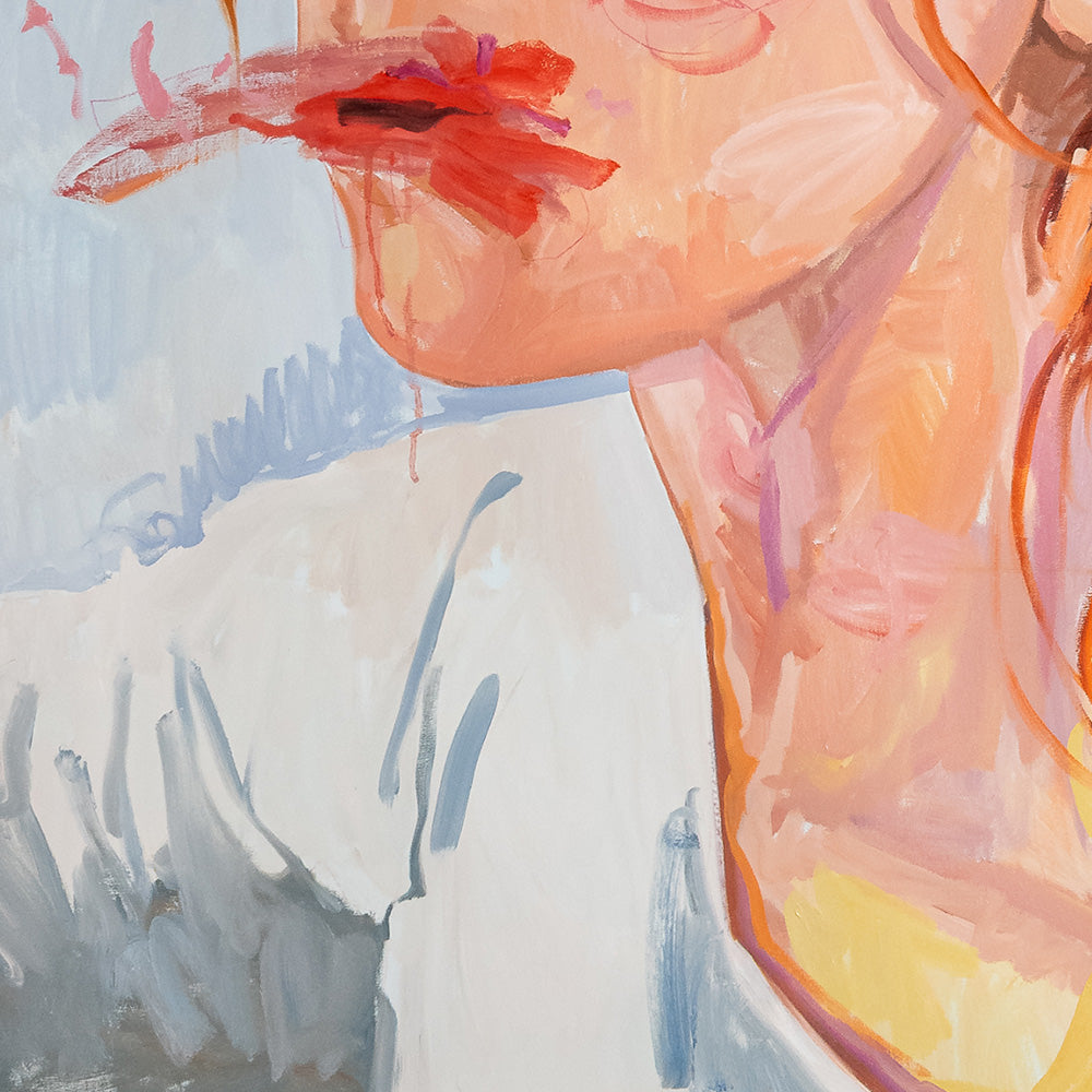 Painting by Lola Erhart