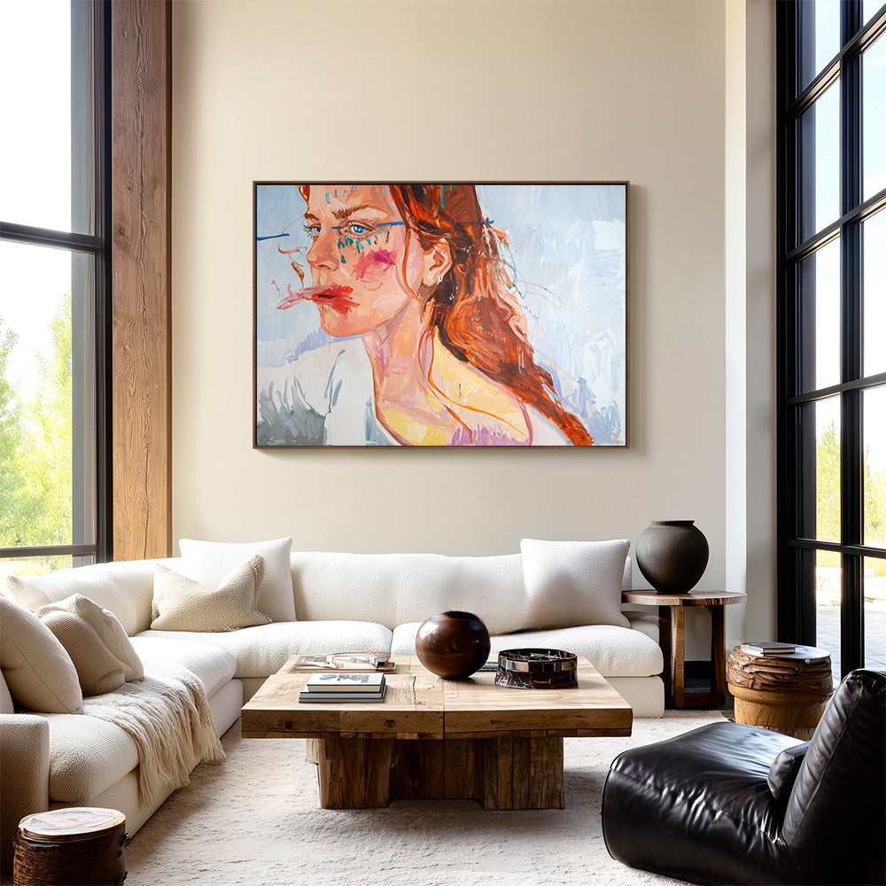 Painting by Lola Erhart