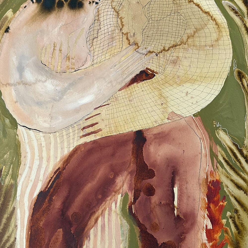 Painting by Caroline Pinney