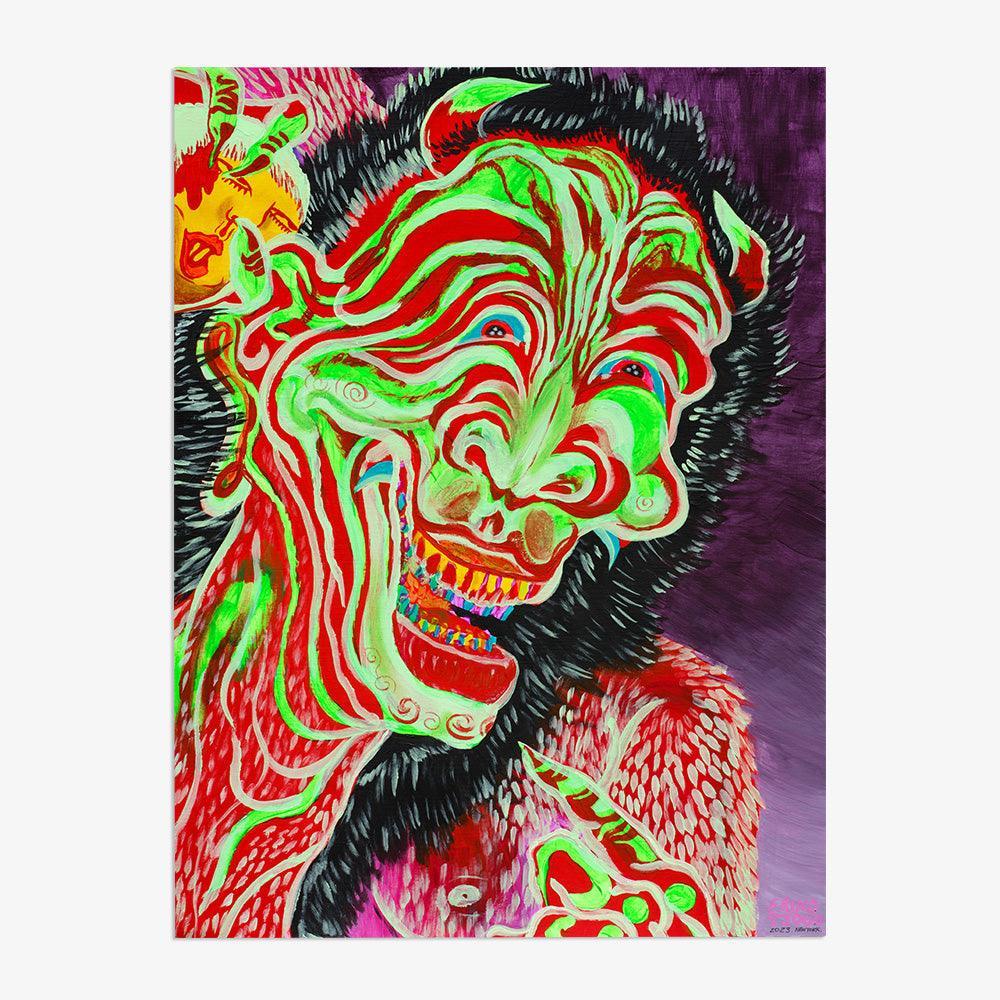 Painting by Eriko Tsogo