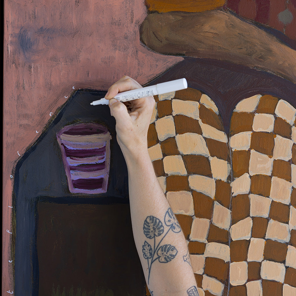 Painting by Kate Florence