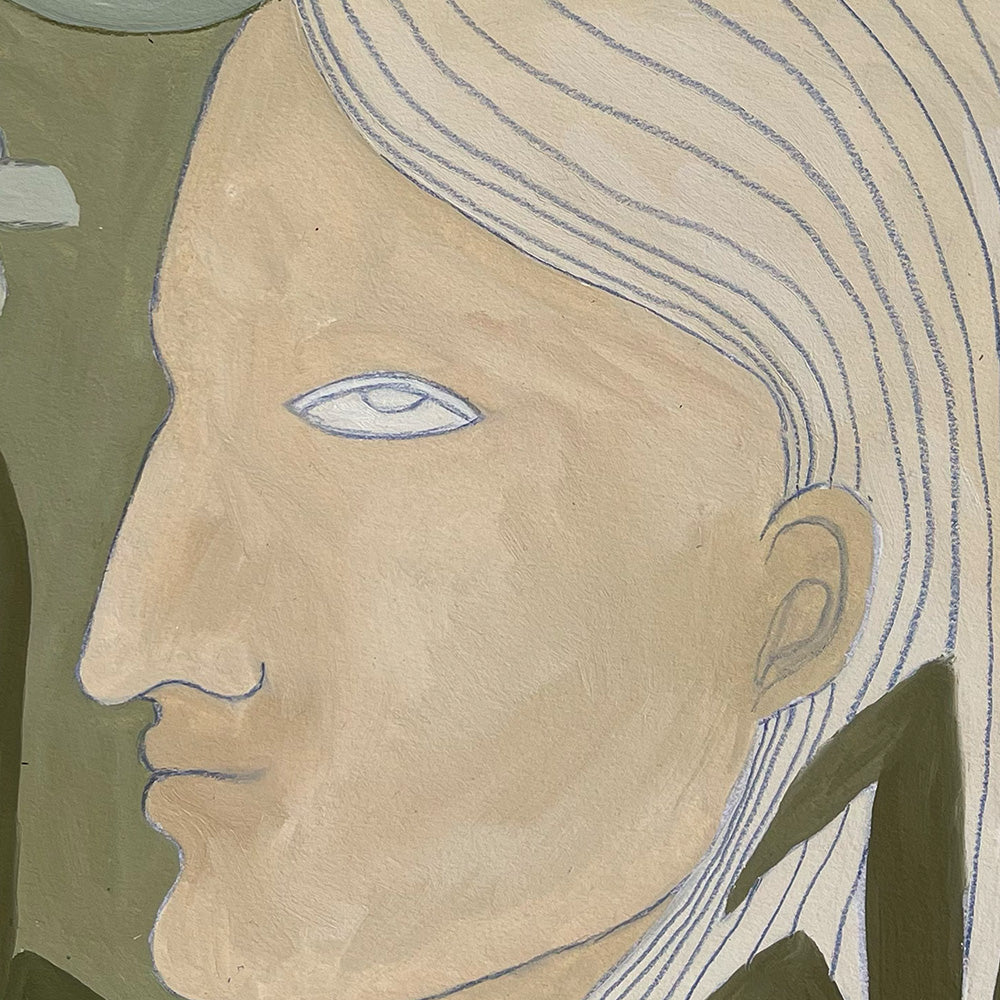 Painting by Virginie Hucher