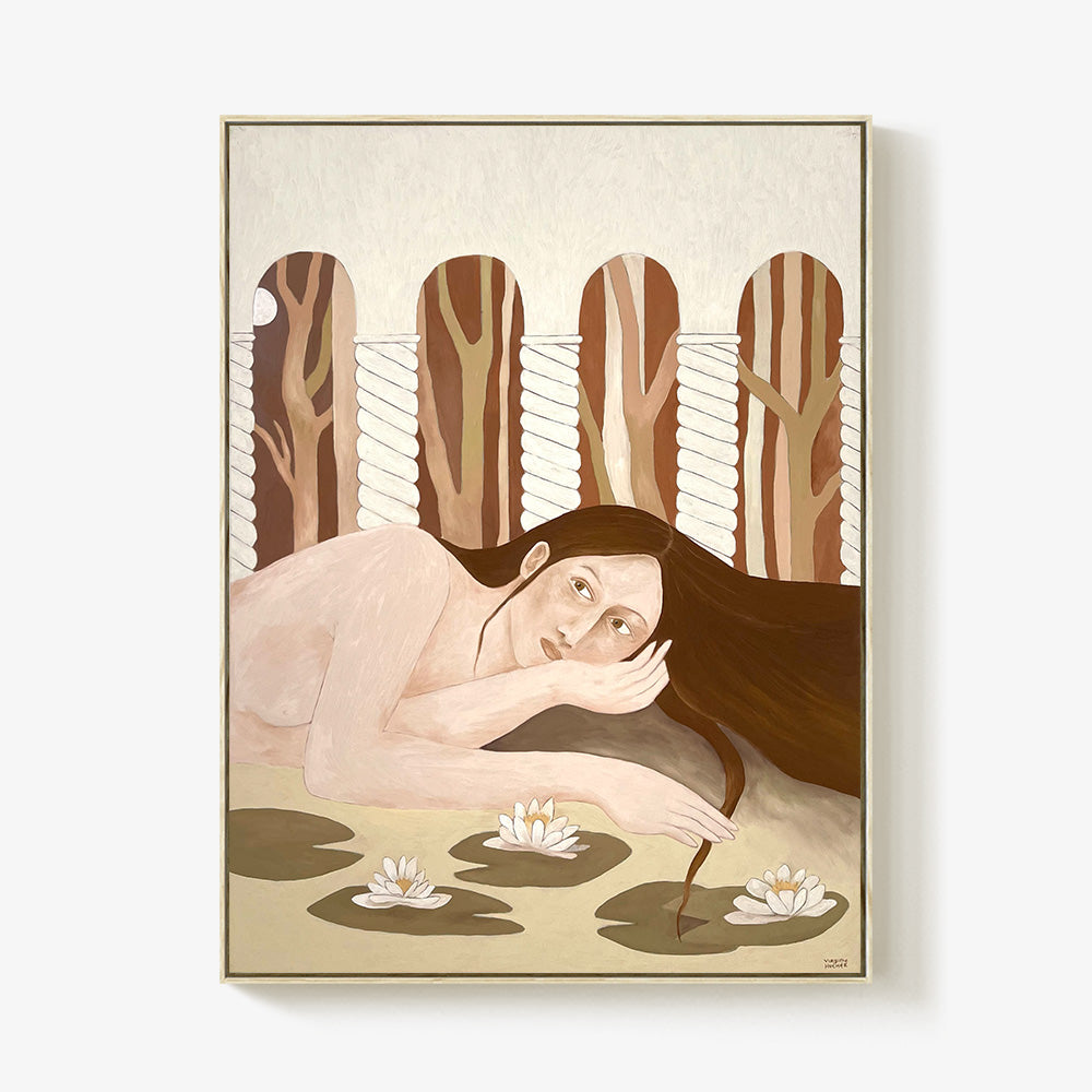 Painting by Virginie Hucher