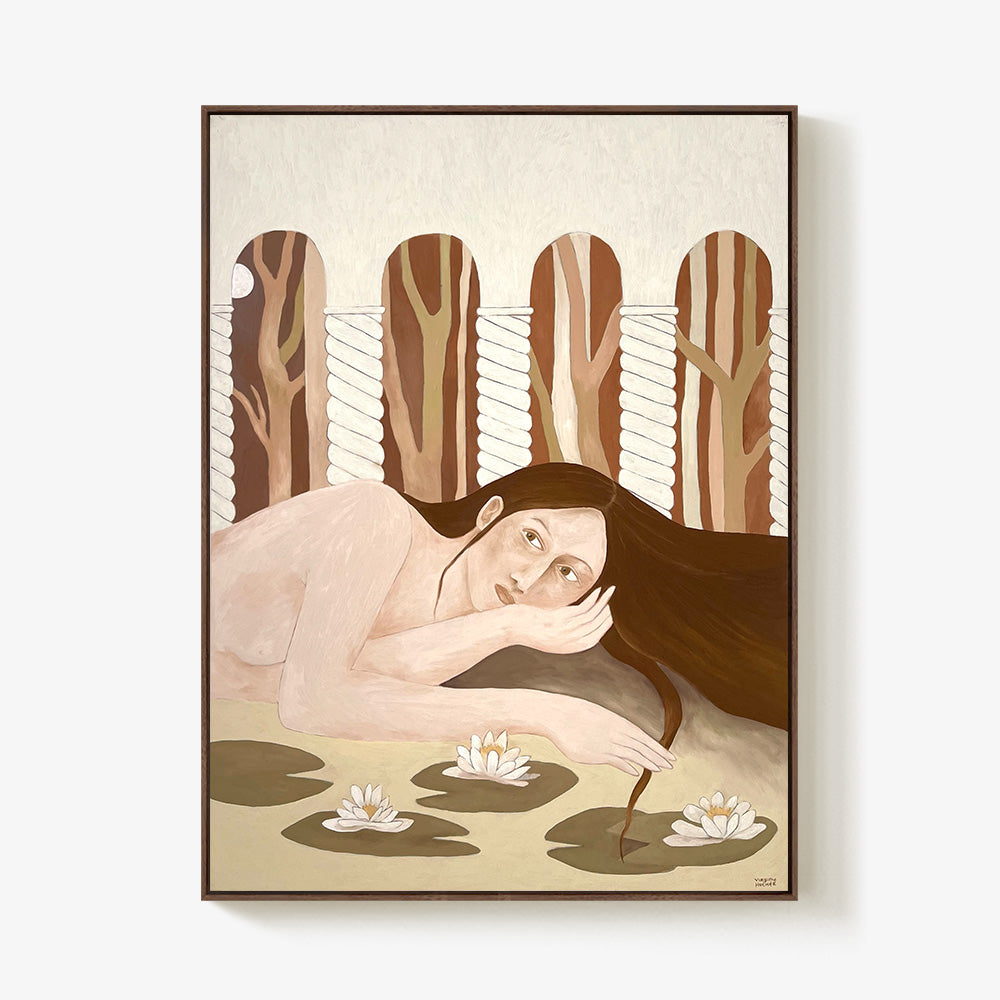Painting by Virginie Hucher
