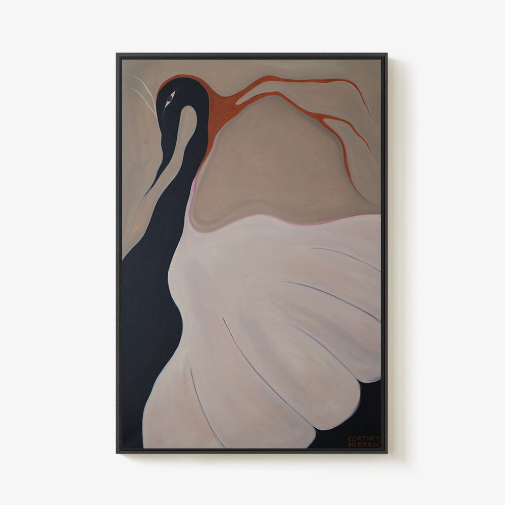 Painting by Cortney Herron