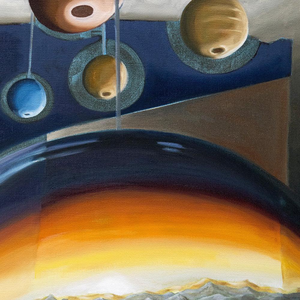Painting by Mathew Tucker