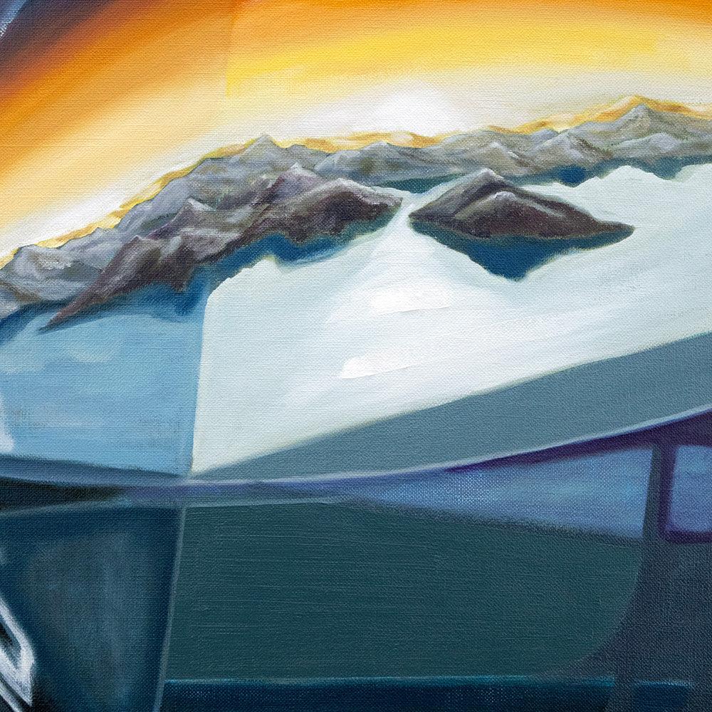 Painting by Mathew Tucker