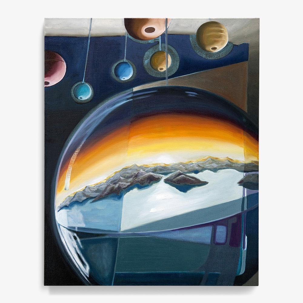 Painting by Mathew Tucker