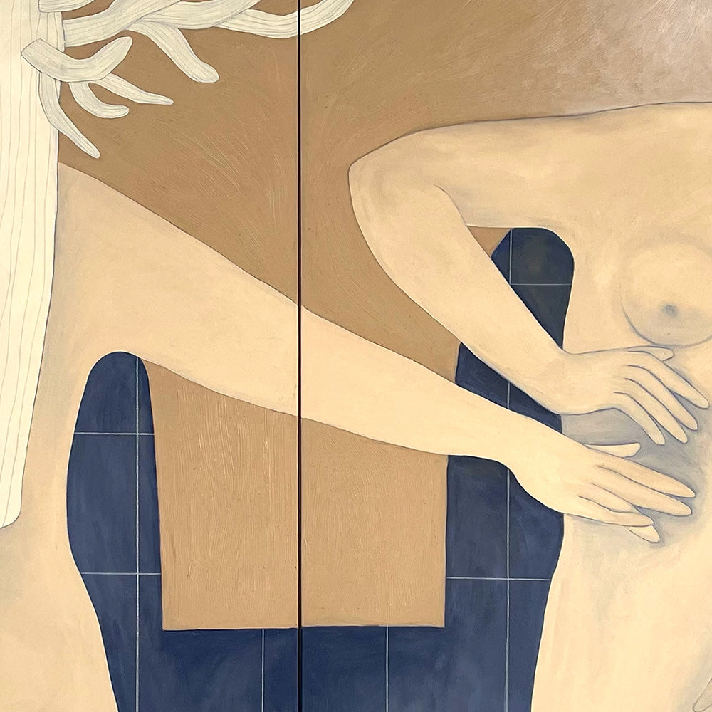 Painting by Virginie Hucher