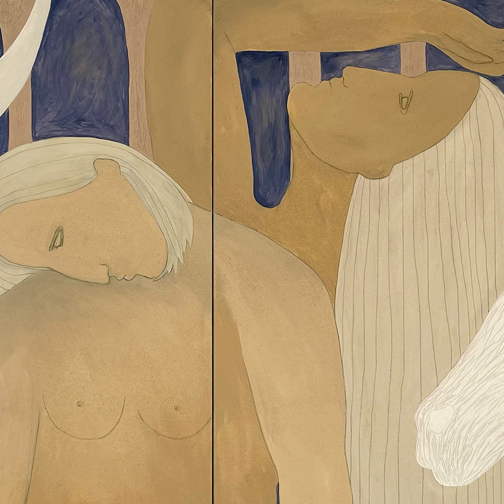 Painting by Virginie Hucher