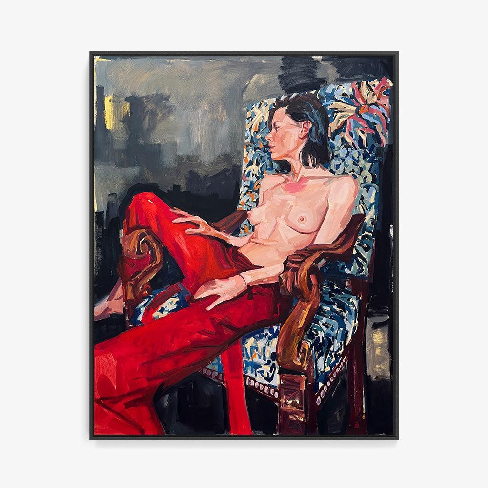 Painting by Lola Erhart