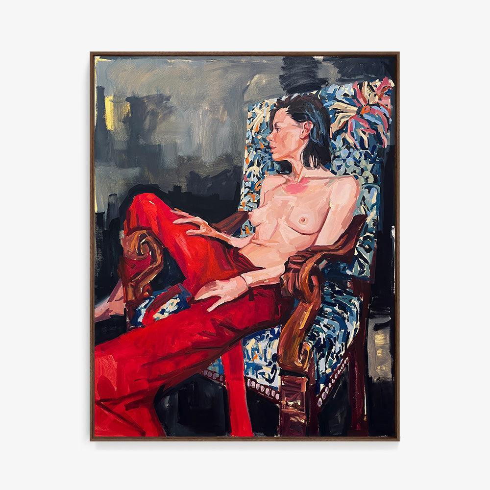 Painting by Lola Erhart
