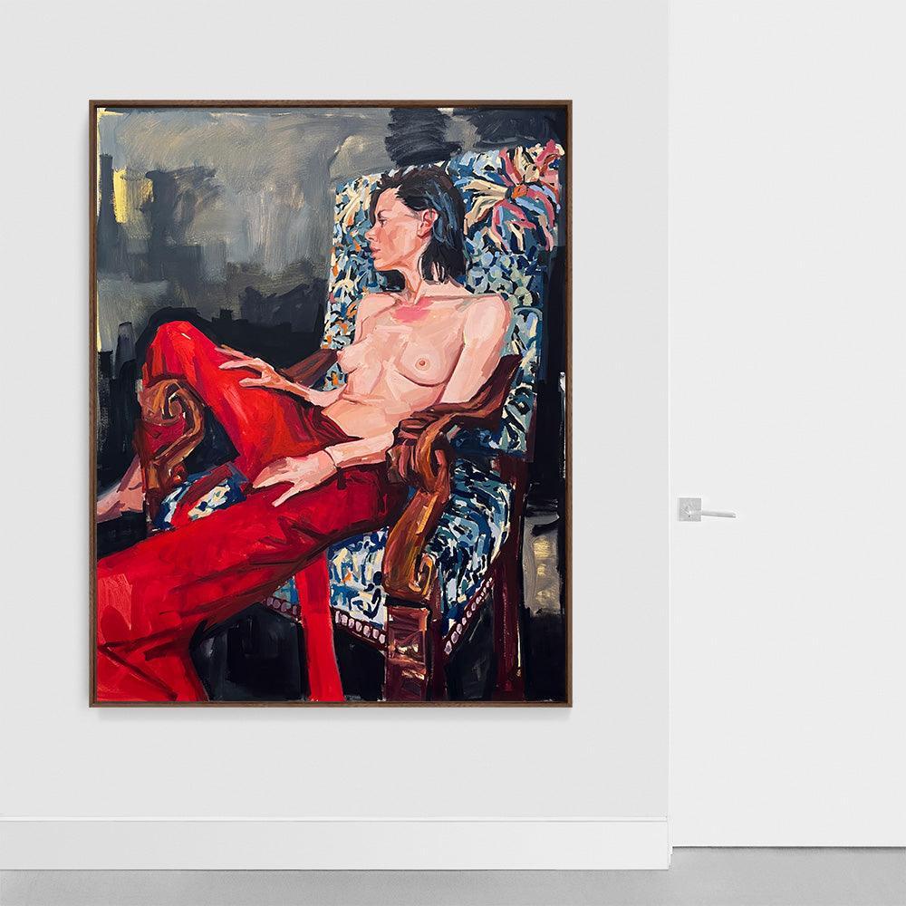 Lola en el Sillon , Painting by Lola en el Sillon Tappan