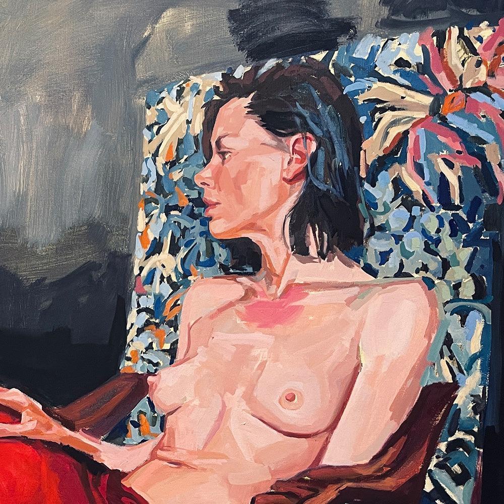 Painting by Lola Erhart