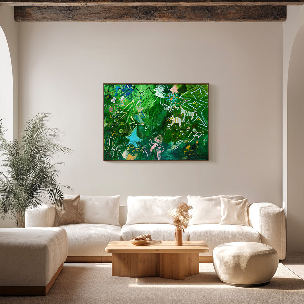 Painting by Emma Ortiz