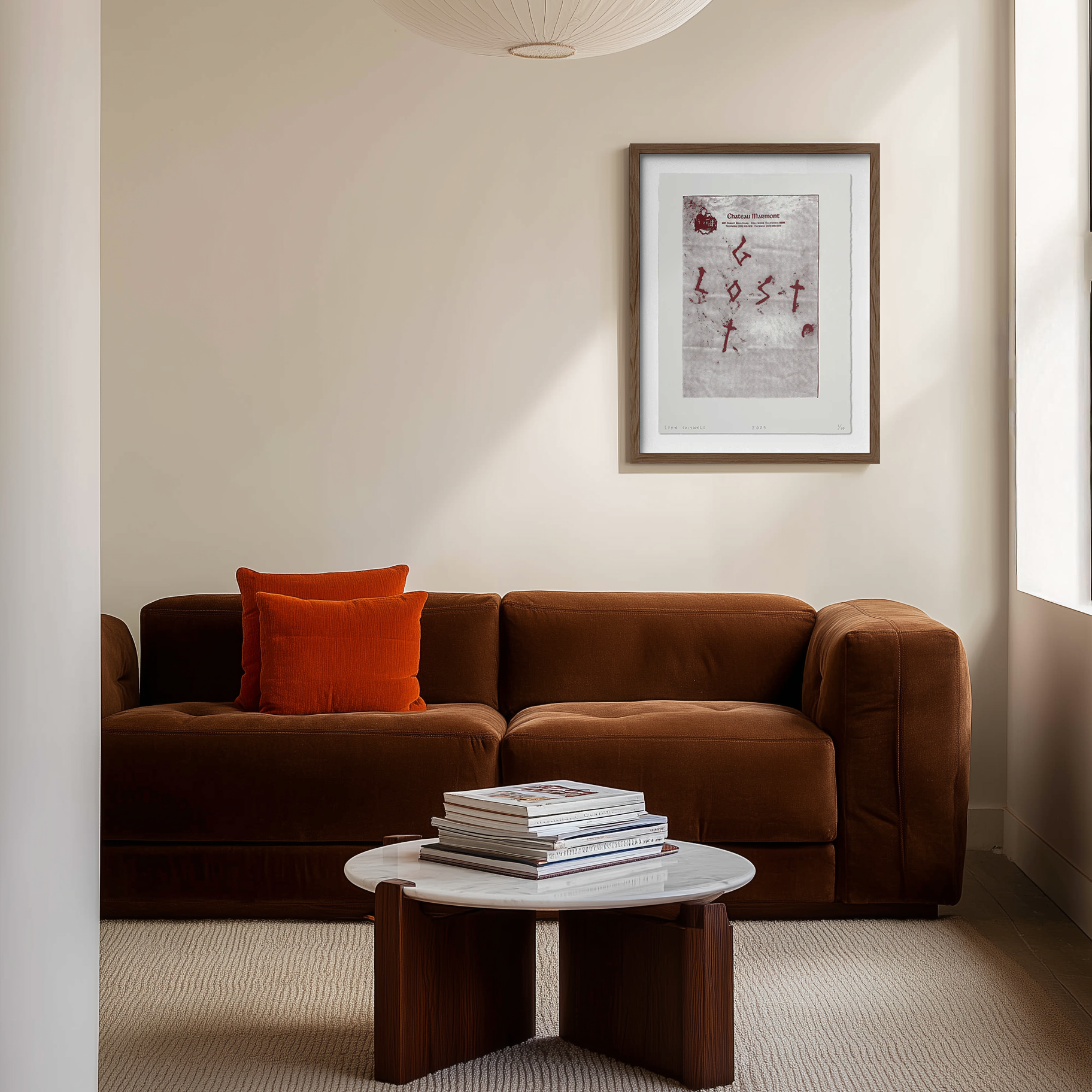 Got Lost Dark Maroon