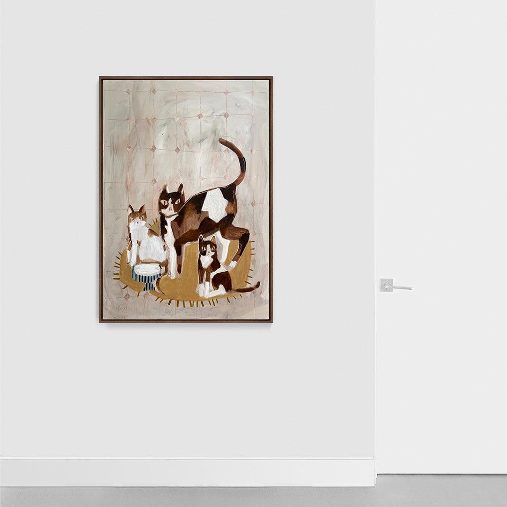 Maman et Chatons