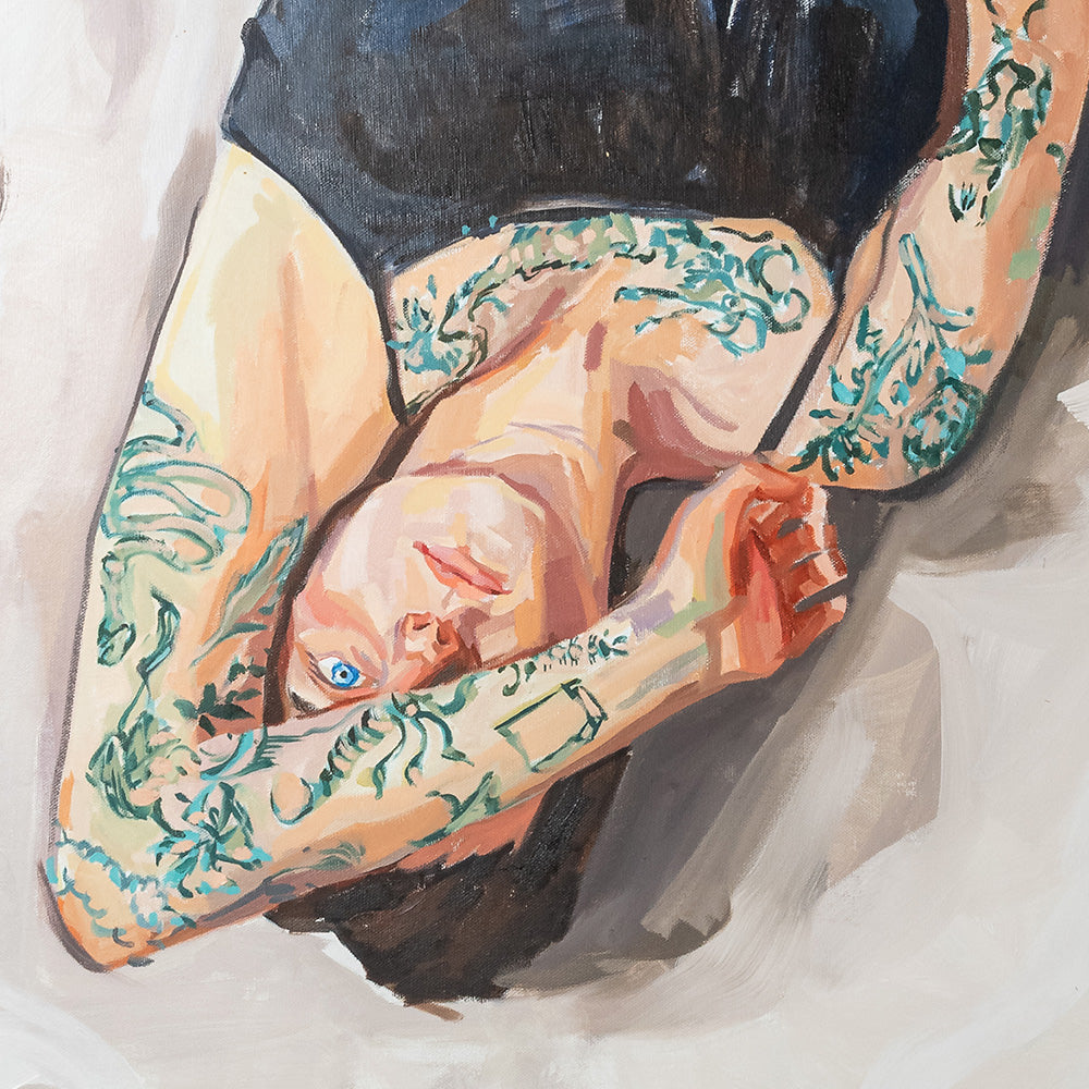 Painting by Lola Erhart