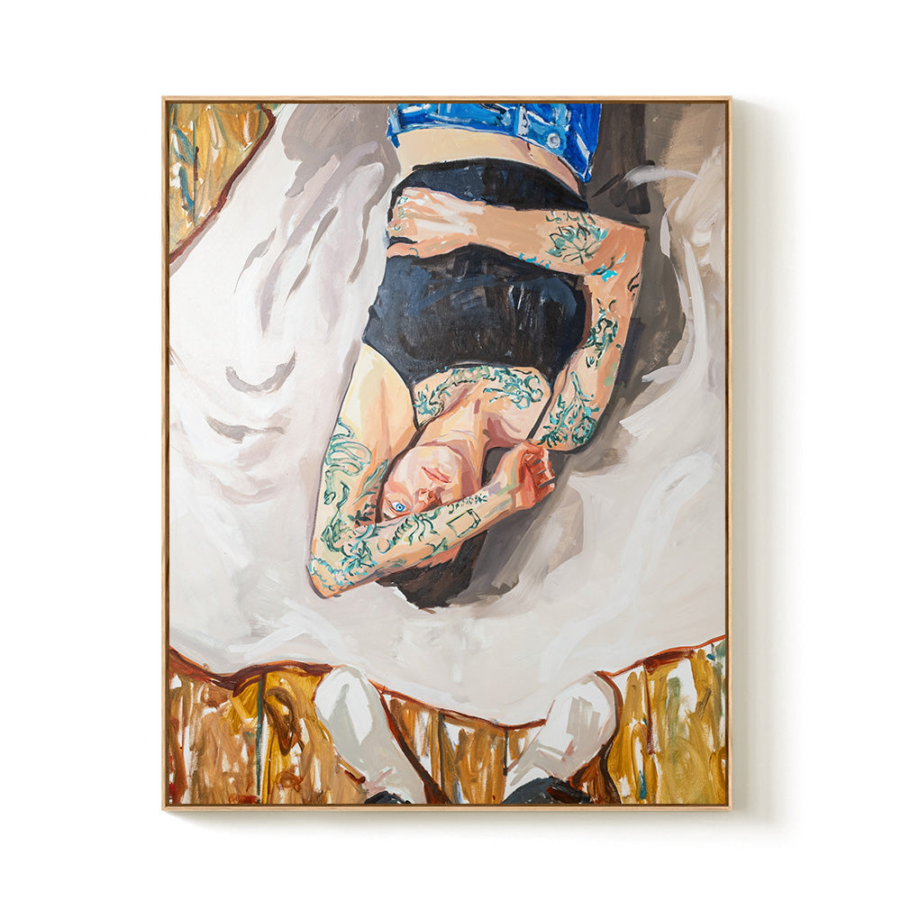 Painting by Lola Erhart