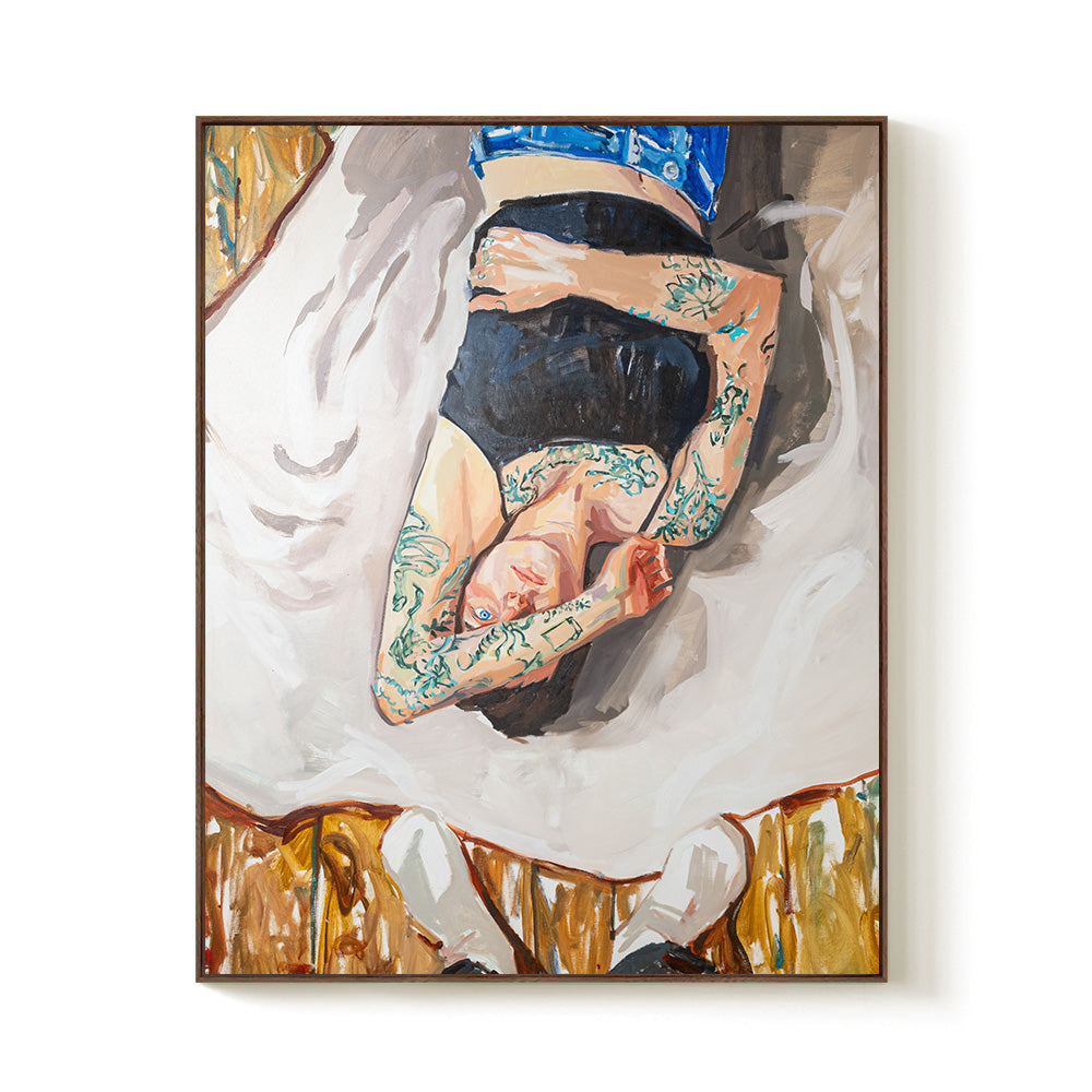 Painting by Lola Erhart