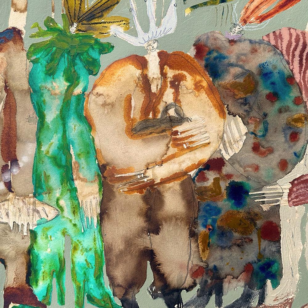Painting by Caroline Pinney