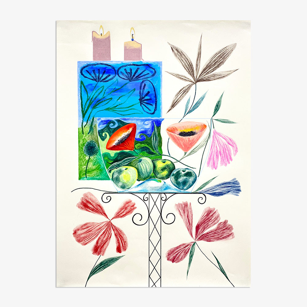 Drawing by Laura Burke