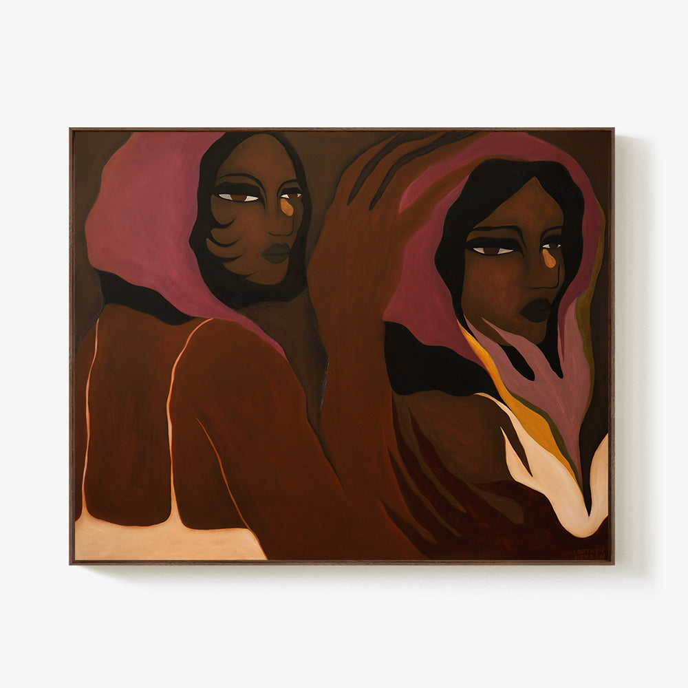 Painting by Cortney Herron