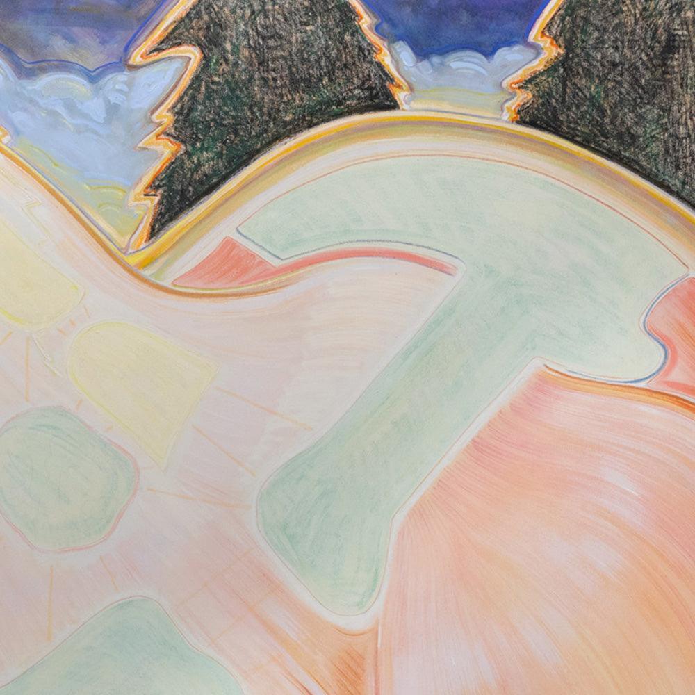Painting by Georgia Elrod