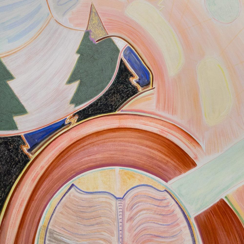 Painting by Georgia Elrod