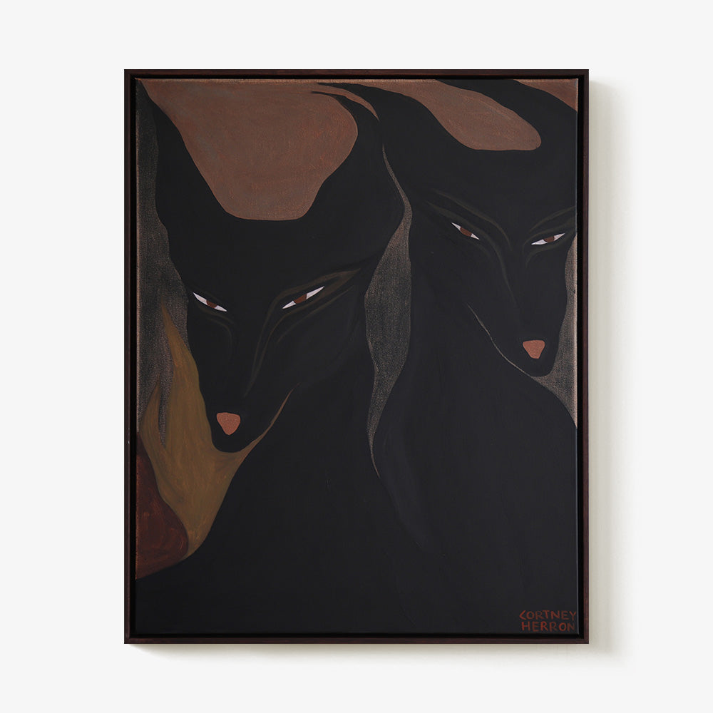 Painting by Cortney Herron