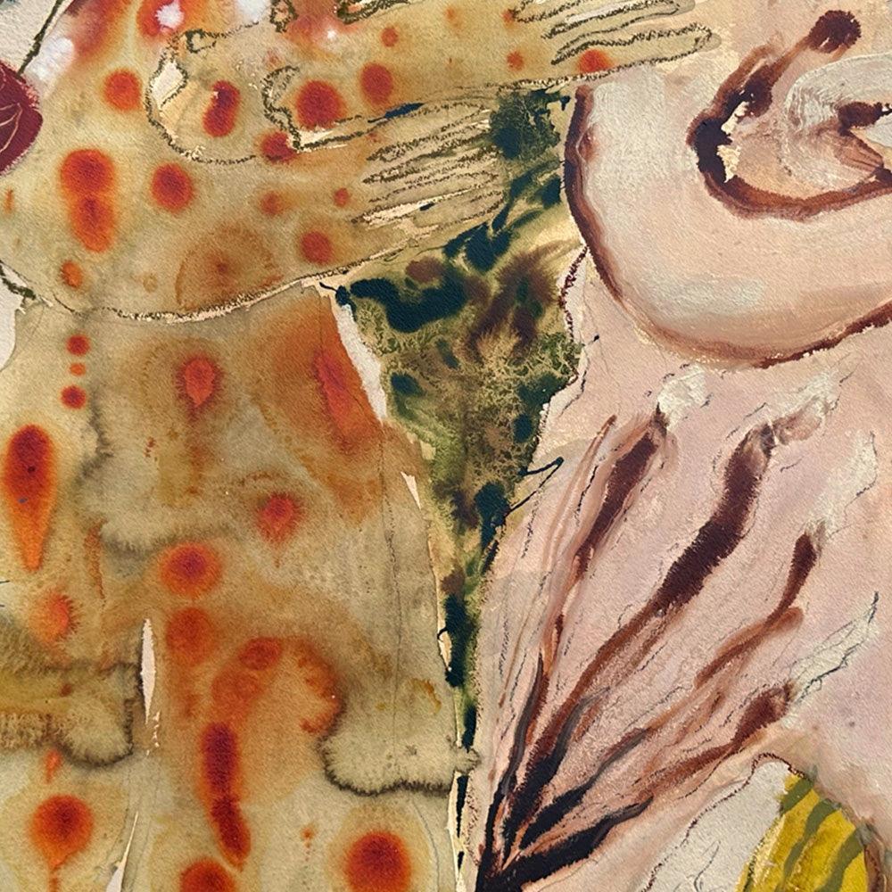 Painting by Caroline Pinney