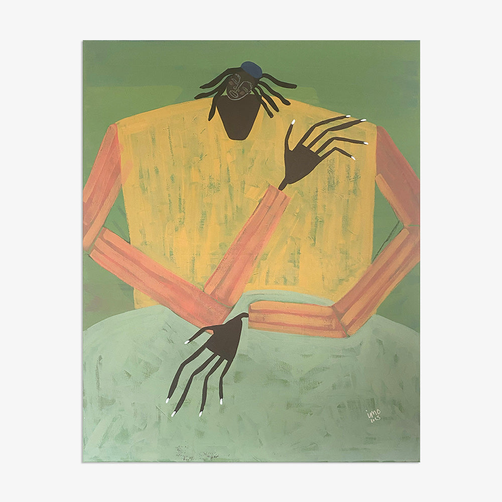 Painting by Ibi Meier-Oruitemeka