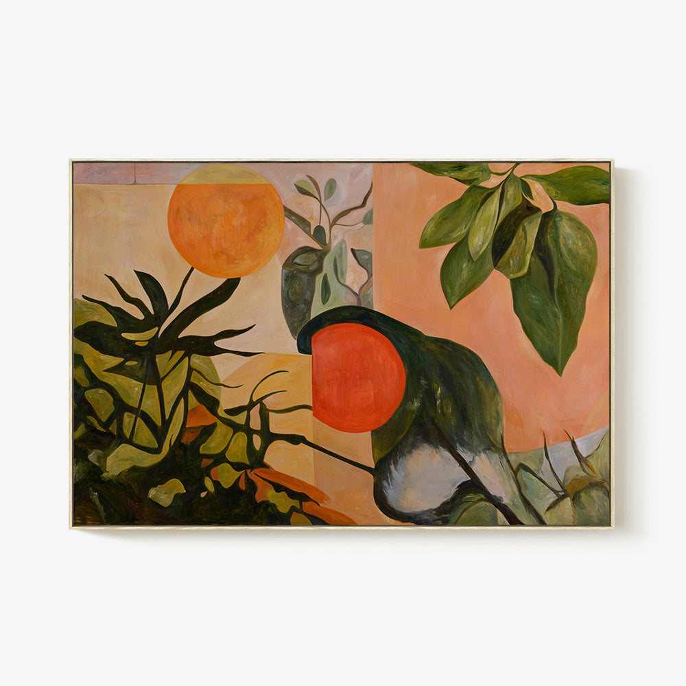 Painting by Júlia Martins Miranda